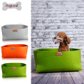 2018 Hot 2 en 1 Luxury Square Pet Pet Dog Natural Felt Dog Pet Blanket